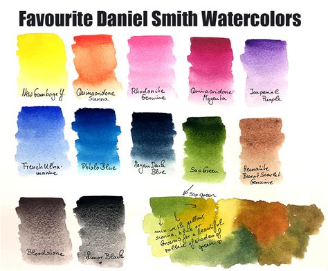 daniel smith watercolours